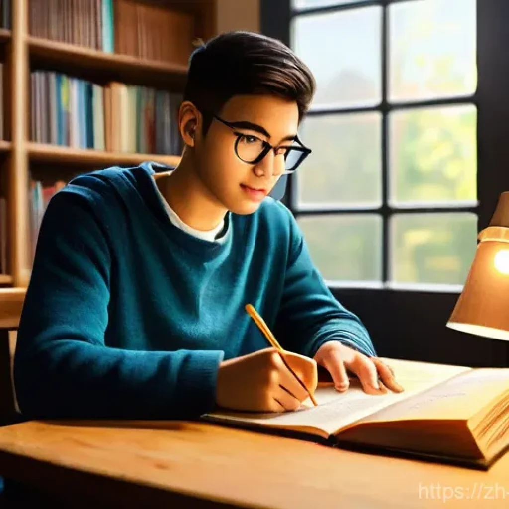 청소년상담사 자격증 합격률 통계 - **Prompt 1: The Dedicated Learner's Journey**
    "A bright and inspiring illustration of a young ad...