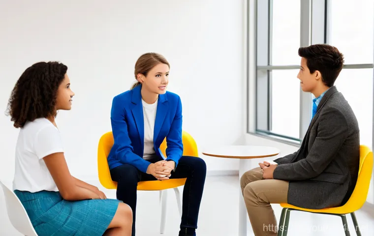 청소년상담사 직업으로서의 장점과 단점 - **Prompt: The Dedicated Learner's Sanctuary**
    "A focused and scholarly scene of a male youth cou...