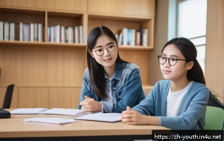 청소년상담사 직무에 필요한 실무 능력 - A professional teenage counseling session in a modern, cozy office setting, showing a compassionate ...