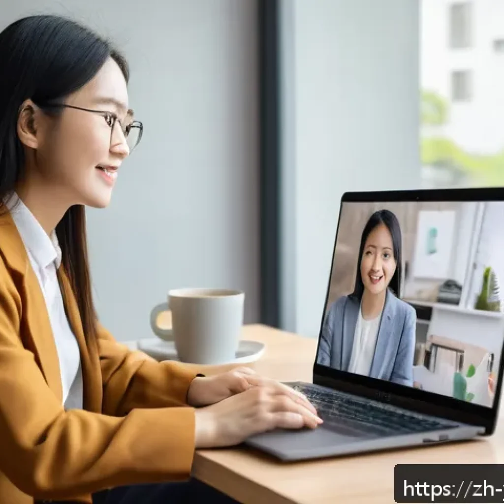 청소년상담사 자격증을 위한 온라인 강의 추천 - A modern online learning environment featuring a young Asian adult female counselor in casual profes...