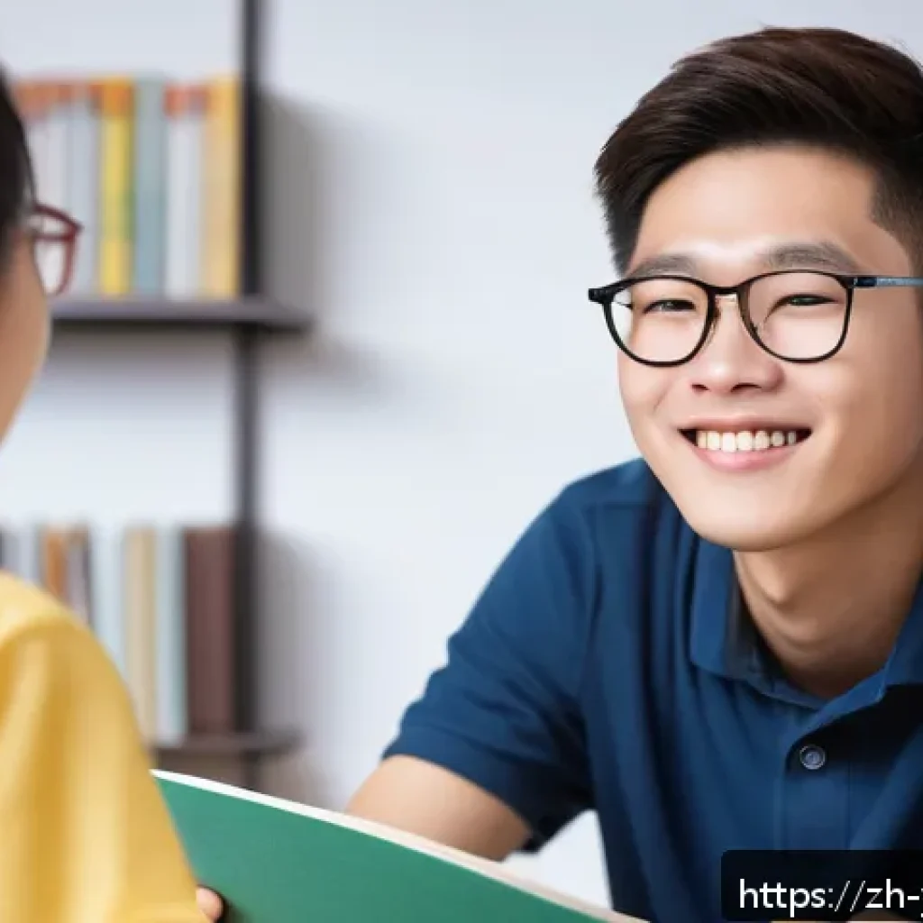 청소년상담사 자격증 실기시험 평가 기준 - A professional adolescent counselor conducting a consultation session in a modern, warmly lit office...