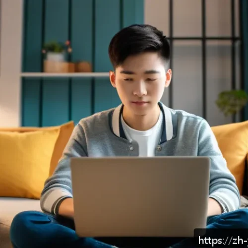 청소년상담사 필수 학습 도구 - A modern digital counseling session between a professional adolescent psychologist and a teenage cli...